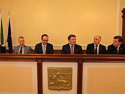 Завершается  рабочий визит министра иностранных дел Республики Абхазия Вячеслава Чирикба в Италию