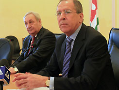 Сергей Багапш и Сергей Лавров обсудили вопросы российско-абхазского сотрудничества