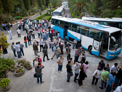 Репатрианты из Сирии размещены в Гудаутском пансионате «Черноморец»