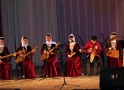 В Сухуме прошел первый Республиканский фестиваль оркестров абхазских народных инструментов «Апхиарца»