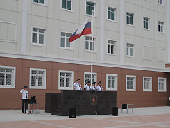 В Погрануправлении ФСБ России в Абхазии состоялось торжественное построение и митинг в честь 69-й годовщины победы в Великой Отечественной войне 1941-1945 гг.