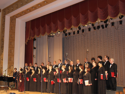 В Абхазской Госфилармонии прошел концерт Государственной хоровой капеллы, посвященный светлому празднику Пасхи  