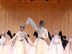 Ансамбль народного танца Абхазии «Кавказ» участвовал в XIV фестивале «Мир Кавказа»