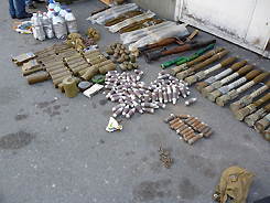 В Гудаутском районе задержан руководитель организации, называющей себя «Абхазским джамаатом», изъято большое количество оружия и боеприпасов