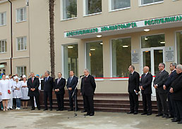 В Сухуме после капитального ремонта  открылся первый корпус Республиканской больницы 