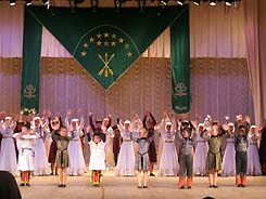 В Сухуме с огромным успехом прошел концерт детского хореографического ансамбля из Карачаево-Черкессии «Ридада»