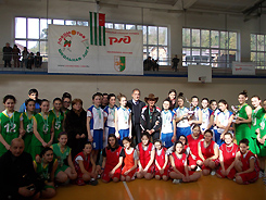 Баскетболистки команды «Сухум – 1»  - победительницы турнира  памяти Радко Божкова 