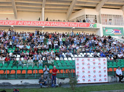 Международный товарищеский матч между футбольными командами Абхазии и Нагорного Карабаха завершился вничью