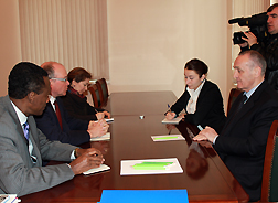 И.О. президента Александр Анкваб и спецпредставитель генсека ООН Анти Турунен обсудили ситуацию в Абхазии 