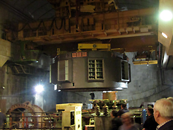 На Ингургэс после капитального ремонта  установили  четвертый генератор