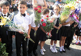 1 сентября начались учебные занятия в  169 школах Абхазии  
