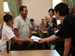 Аквафон поздравил детей репатриантов, воевавших за свободу и независимость Абхазии