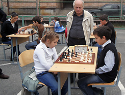 В Гале состоялся открытый чемпионат по шахматам