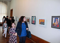 В Центральном выставочном зале открылась осенняя отчетная  выставка Союза художников РА
