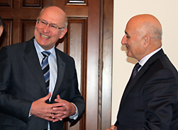 Посол Германии: встреча с премьер-министром Леонидом Лакербая была интересной и  позволила  обсудить   много вопросов. 