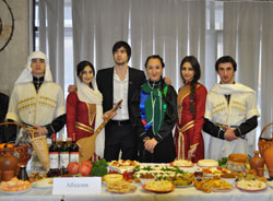 Абхазская национальная  кухня была представлена на Дне международной кухни в МГИМО 