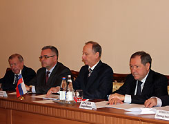 Секретарь Совбеза России Николай Патрушев посетил Абхазию с рабочим визитом 