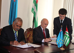 Премьер-министры Абхазии и Тувалу подписали меморандум о взаимопонимании и сотрудничестве и соглашение о безвизовых поездках