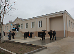 Сегодня после капитального ремонта открылась средняя школа №1 в селе Приморское Гудаутского района