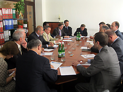 Сегодня в Министерстве иностранных дел состоялась встреча с сопредседателями Женевских дискуссий