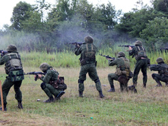 В одном из подразделений ПУ ФСБ России в Республике Абхазия прошла стрелковая тренировка по огневой подготовке 