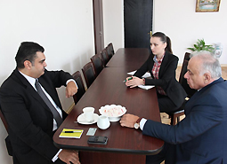 Геннадий Гагулия и Мохаммел Ибрагим обсудили возможности реализации в Абхазии инвестиционных проектов в сфере телекоммуникаций